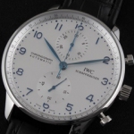 아이더블유씨 Portuguese Chronograph in stainless steel IW371417-2