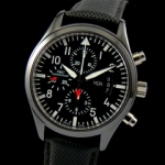 아이더블유씨 Pilot`s Watch Classic Chrono-Automatic TOPGUN 378901-2